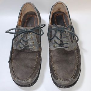 Born Gray Boat Shoes Size 11